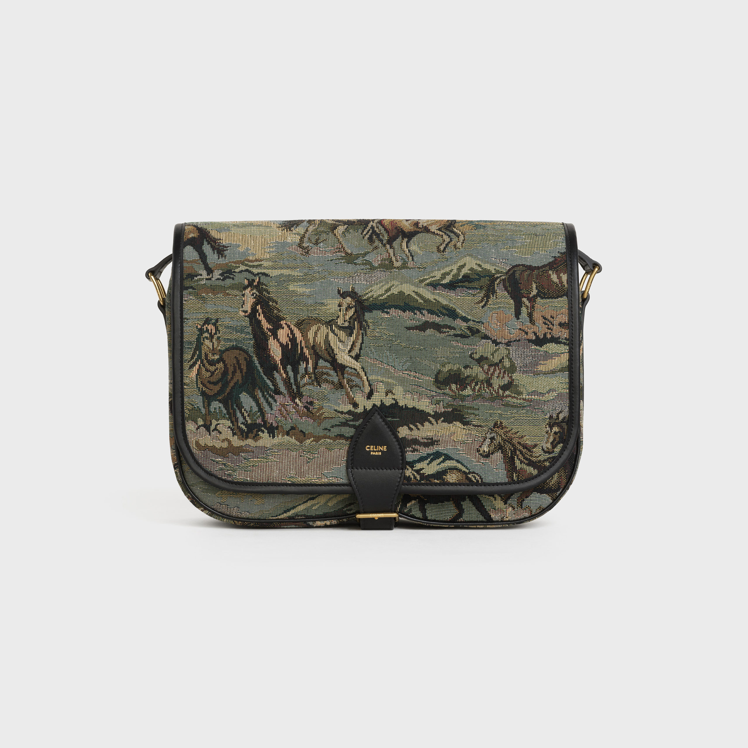 CELINE HOMME new Messenger Bag "Folco Messenger" Them magazine