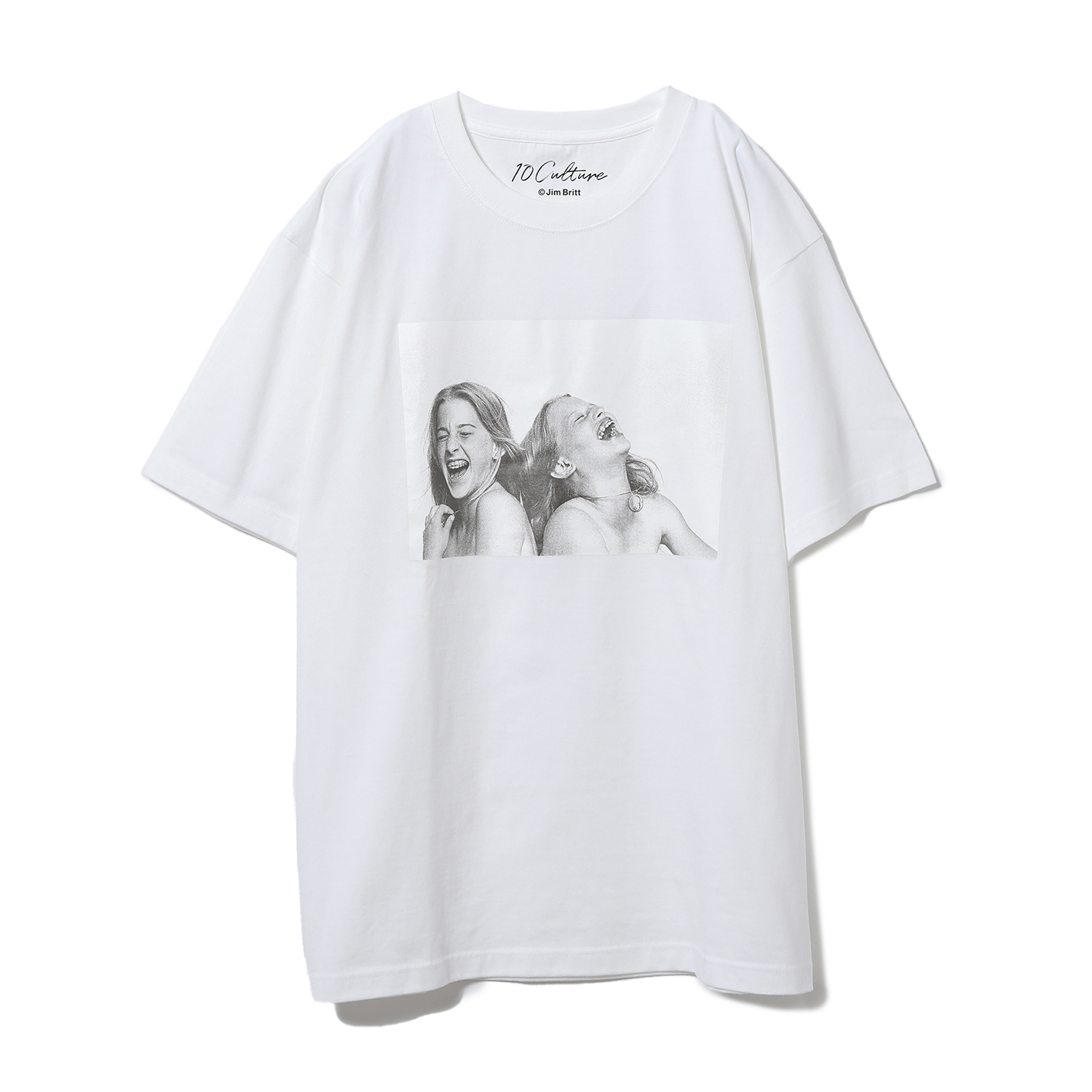 10Culture × Jim Britt collaborative T-shirt | Them magazine