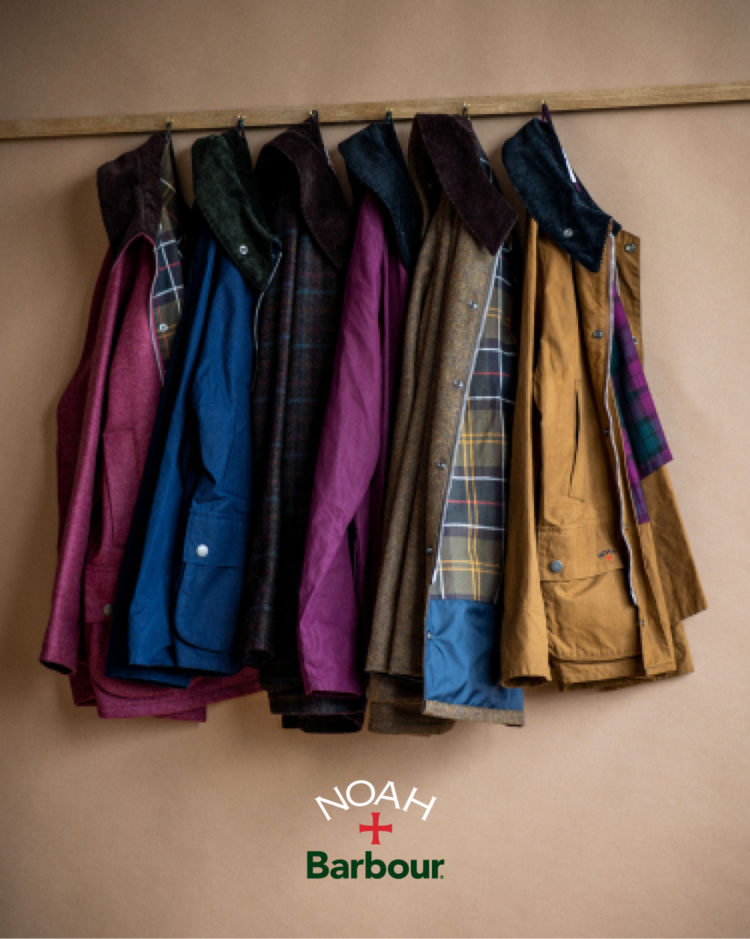NOAH × BARBOUR 21FW | Them magazine