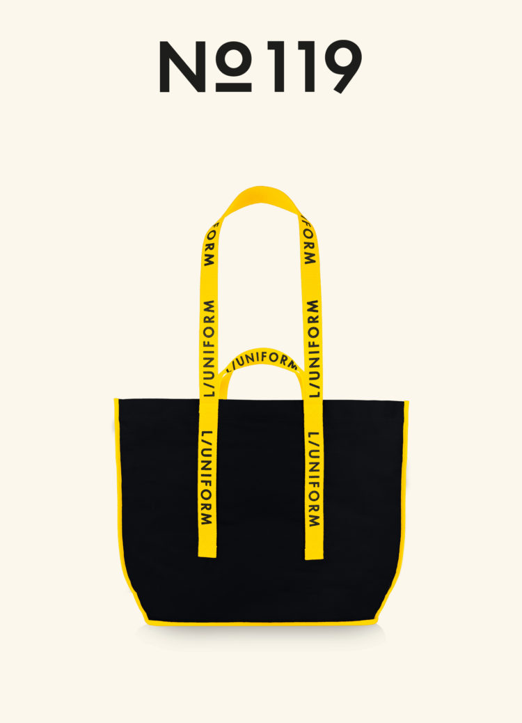 L/UNIFORM Releases 「No.119 Tote Bag」 Limited Color | Them magazine